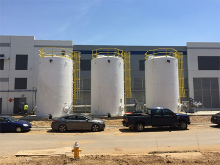 3 of 6 Cooling Water Storage Tanks – Manassas, VA