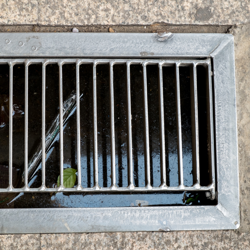 Grate covering, Sewer Storm water sump