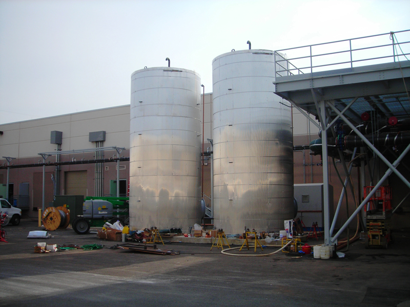 chilled water storage tanks