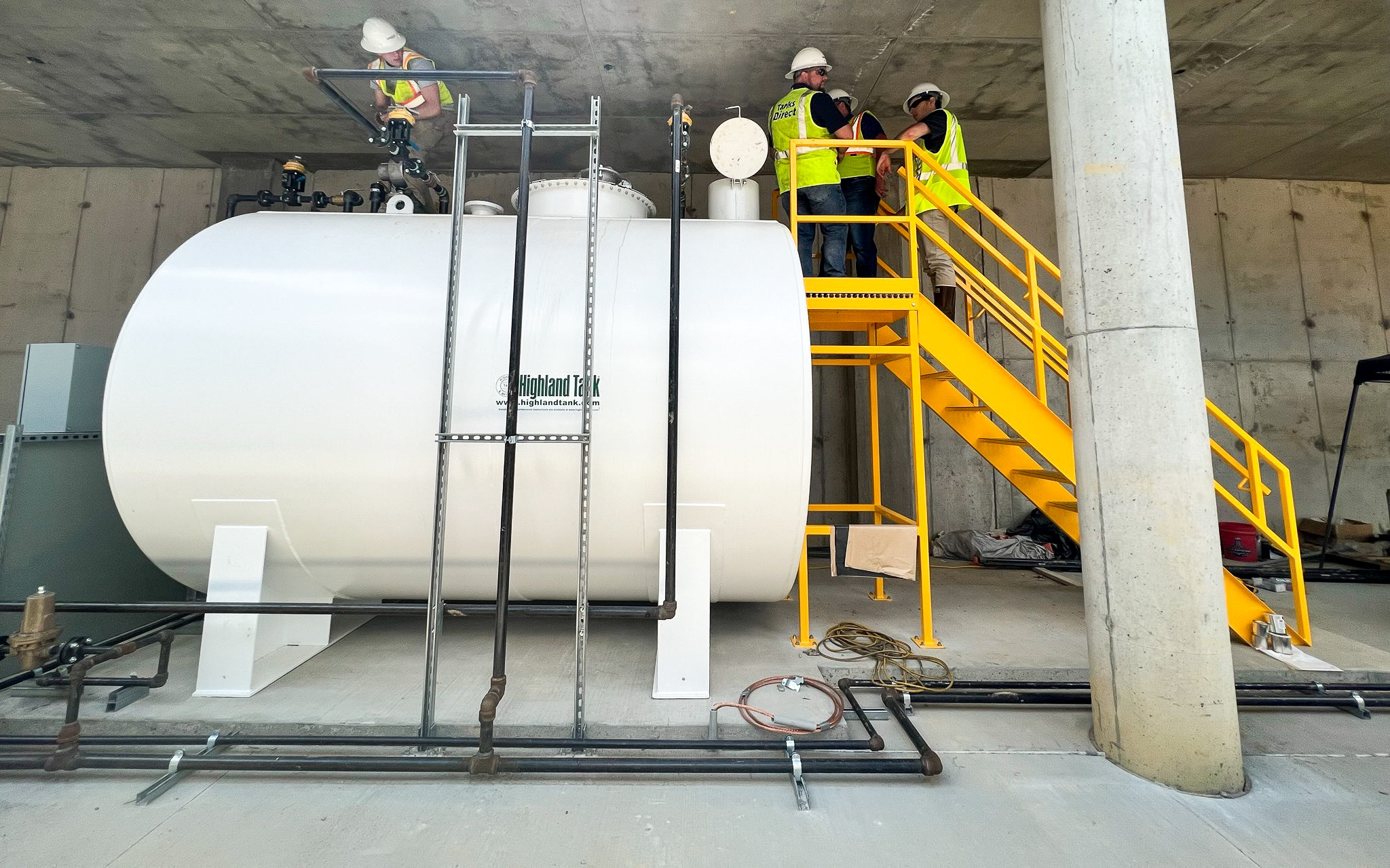 Generator Fuel Supply Installation University of Maryland Laurel